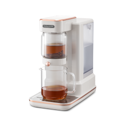 摩飞电器（Morphyrichards）即热式茶饮机 泡茶机 煮茶器 家用办公室养生壶 多功能烧水 一体饮水机 MR6087 椰奶白