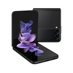 三星 SAMSUNG Galaxy Z Flip3 5G 折叠屏 双模5G手机 立式交互体验 IPX8防水 8GB+256GB黑 陨石海岸