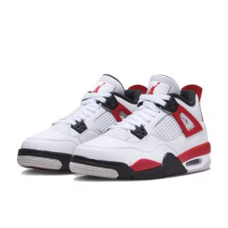 耐克（NIKE） Air Jordan 4 GS AJ 4 乔4 篮球鞋 红水泥408452-161 36