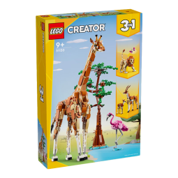 乐高（LEGO）积木拼装31150 野生动物9岁+男孩女孩儿童玩具六一儿童节礼物