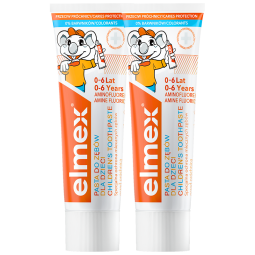 ELMEX艾美适0-6岁儿童牙膏含氟防蛀易洁净 温和呵护 0-6岁儿童牙膏50ml*2