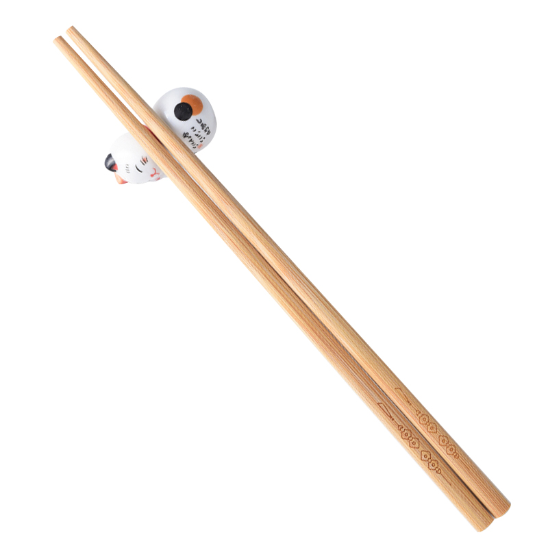 亲子家庭一人一实木高档日式分用筷