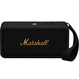 MARSHALL（马歇尔）MIDDLETON音箱便携式无线蓝牙家用户外防水音响  黑金色