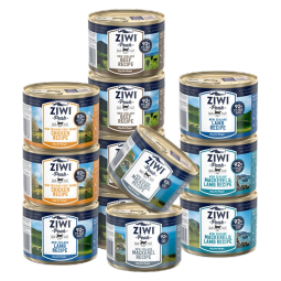 滋益巅峰ZIWI主食零食巅峰猫罐头185g 布偶加菲英短蓝猫通用湿粮 混合罐185g*12