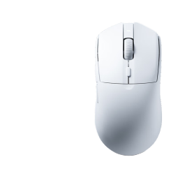 黑爵（AJAZZ）AJ139PRO无线游戏鼠标 有线2.4G双模 PAW3395 约65g轻量化鼠标 中大手适用 26000DPI 白色 4K 