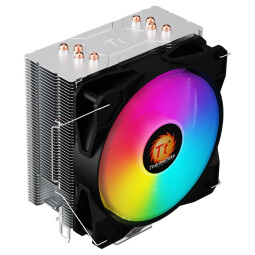 Thermaltake（Tt）水星S400 RGB CPU风冷散热器风扇（4热管/支持12代1700接口/多平台/幻彩/PWM温控/附硅脂）