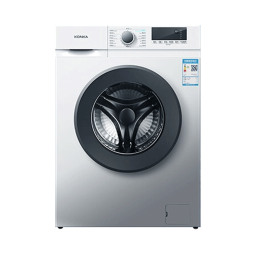 康佳7公斤超薄小滚筒洗衣机家用静音小型全自动高温杀菌上排水KG70-1005