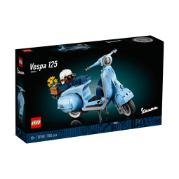 乐高（LEGO）积木 意式摩托机车拼装玩具 男孩女孩生日礼物【D2C限定款】 10298 Vespa 125 踏板摩托车