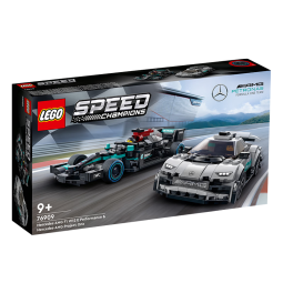 乐高（LEGO）积木拼装赛车系列76909 梅赛德斯AMG不可遥控男孩玩具生日礼物