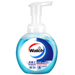 威露士（Walch）泡沫洗手液清洁抑菌滋润洁净儿童家庭通用 有效抑菌99.9% 健康呵护瓶装225ml*2