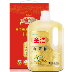 金浩（JINHAO）茶油 山茶油2.5L 物理压榨 食用油