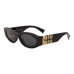 缪缪（MiuMiu）太阳镜防晒墨镜男女款明星同款时尚窄边高级感全框11WS 1AB5S0 54