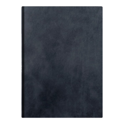 羊巴皮笔记本本子a5商务办公专用记事本皮面本加厚b5工作会议记录本复古高级得力同款可开发票 【加厚】B5简约款1本｜黑色（240页/本）