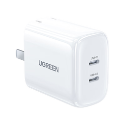 绿联【苹果17专属】45W充电器适用PD40W苹果iPhone17/16ProMax/Air华为三星手机氮化镓Type-C多口快充