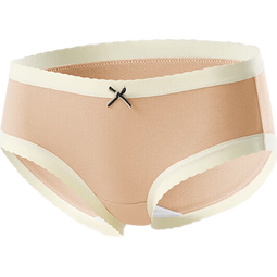 【线下门店同款】CariaKnar 新疆棉女士内裤女抑菌裆少女透气无痕 桃粉 1条 M 80-100斤