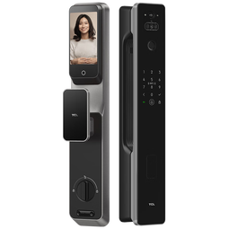 TCL3D人脸识别猫眼大屏指纹智能锁智能门锁C级锁芯家用密码锁K7GPlus