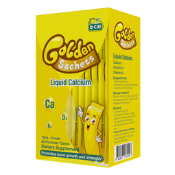 迪巧小黄条液体钙 婴幼儿宝宝钙6个月-3岁液体钙6-11岁柠檬酸钙小金条 小金条10ml/条*20条