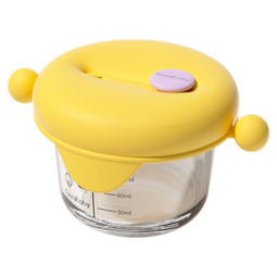 taoqibaby婴儿辅食盒玻璃保鲜工具可蒸煮储存盒便携防漏儿童专用辅食碗