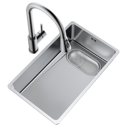 箭牌（ARROW）厨房304不锈钢水槽家用台下盆洗碗槽洗菜盆水池AE5560462G31-1YSS