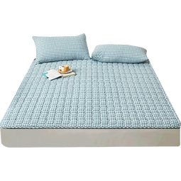 恒源祥家纺床褥子纯棉可水洗折叠双人床垫子1.8米床180*200软垫床护垫被