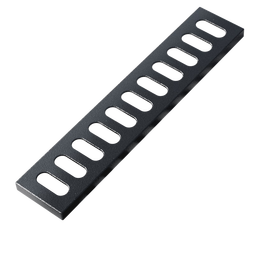 磐斧铸铁排水沟盖板下水道水沟沟盖板球墨地沟铁井盖长方形雨水水篦子 100*500*20（可过轿车/SUV）