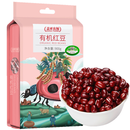 盖亚农场（Gaia Farm） 有机红豆 900g红豆粥红豆冰沙原料东北五谷杂粮 团购 送礼佳品