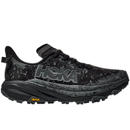 HOKA男女款冬季飞速羚羊6防水越野跑步鞋SPEEDGOAT 6 GTX 户外 黑色/太空灰-女 36