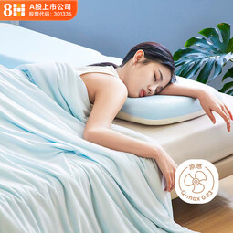 8H可机洗A类的确凉大豆夏凉被 凉感值0.23 1.5m*2m 海洋蓝