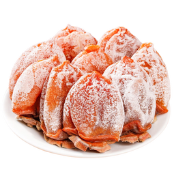 京觅陕西富平流心柿饼 独立装3.6斤 25年新货 半干吊尖柿饼 源头直发