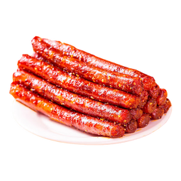 腊货郎小腊肠开袋即食香辣麻辣散装休闲零食解馋火锅味烧烤味腊肠 随机口味4袋