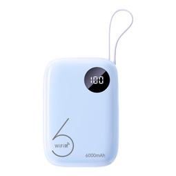 小叮讯【3C认证可上飞机】移动随身wifi5g无限流量2025款无线网随身wifi充电宝二合一免插卡网络车载户外 【升级旗舰款】三网通|6000毫安充电款*超长续航 0月租 无预存 随用随充