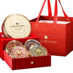 半山农 西洋参人参鹿茸红参石斛年货礼盒 滋补品礼品高端送人长辈营养品