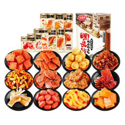 【三只松鼠同厂】金磨坊休闲零食小礼袋12款30包荤素搭配组合礼包 12款30包小礼袋*1袋