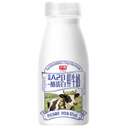 光明低温牛奶 原生高钙A2β-酪蛋白鲜牛奶185ml*6 巴氏杀菌 专属奶源