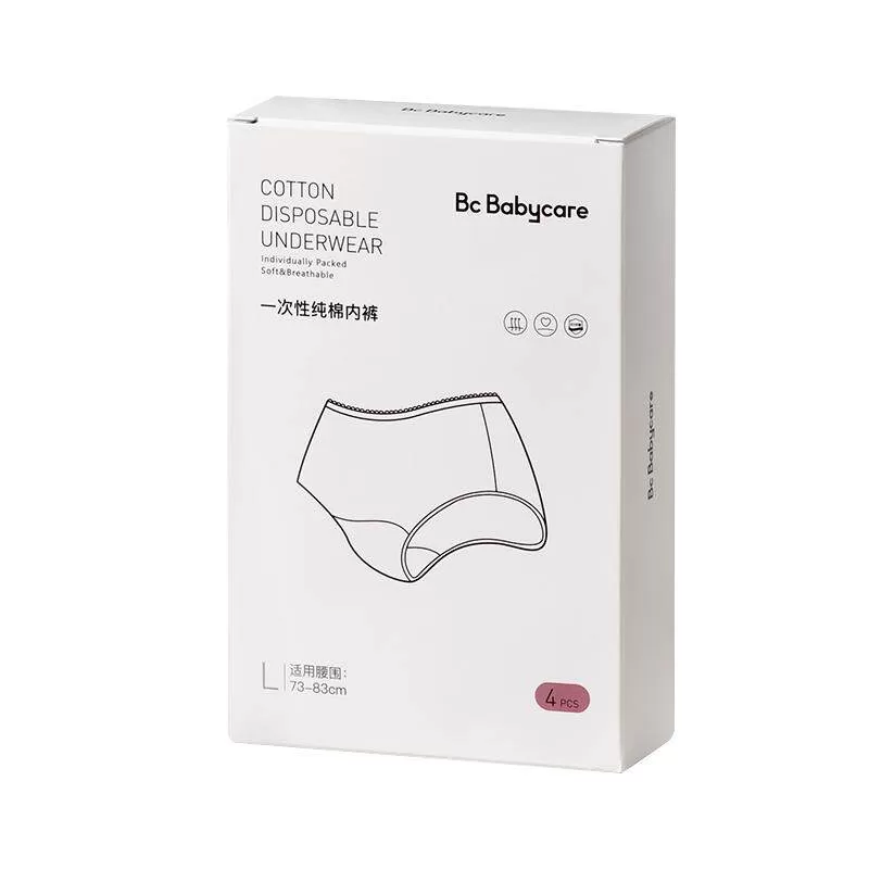 babycare一次性内裤女孕产妇纯棉大码日抛月子待产出差旅行30条装