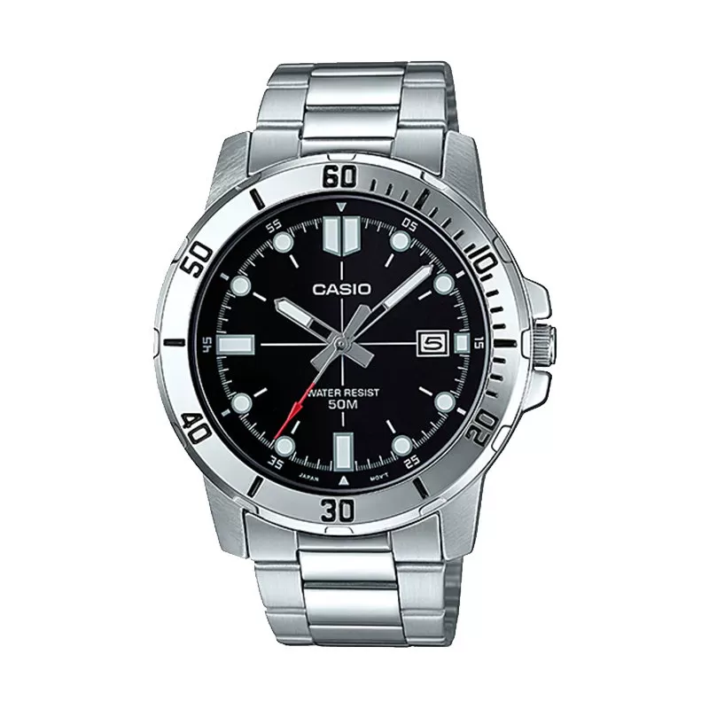 casio卡西欧手表男士剑鱼水鬼商务款石英电子非机械MTP-VD01D-1E