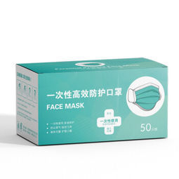 iChoice 一次性防护口罩 50只装 *3件   