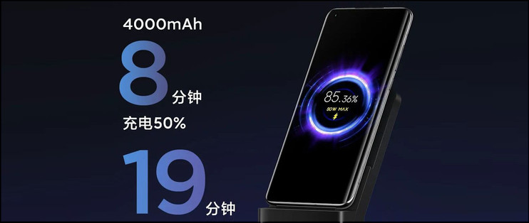 小米首款80W无线快充