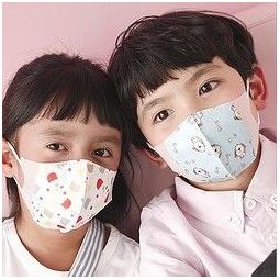 京东PLUS会员： ReeDoon 一次性3D立体儿童口罩 10片装 *4件   