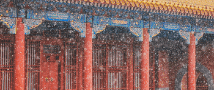 哈尔滨下雪“美”上热搜