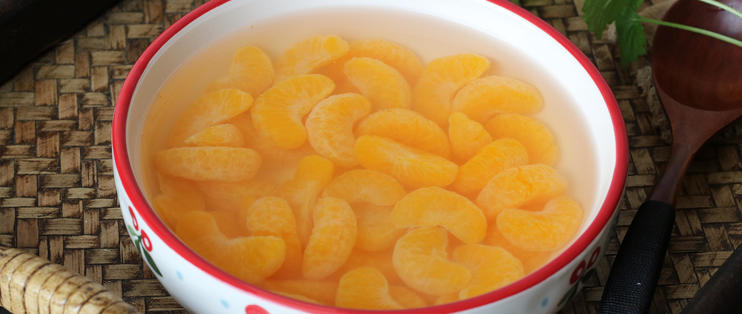 妈妈教我做橘子罐头