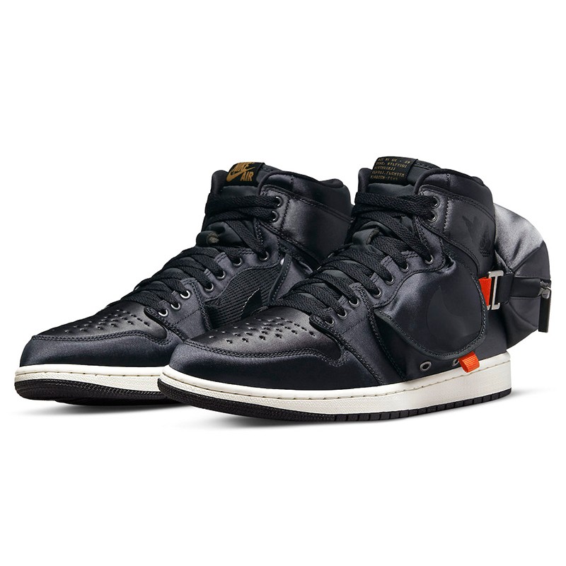 nike air jordan 1 aj1 男子扣碎拉链魔术贴运动篮球鞋 dn4336-001 41