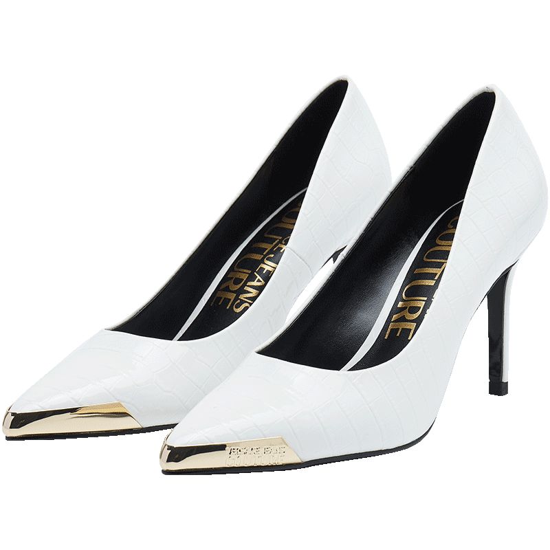 范思哲versacejeanscouture奢侈品女鞋女士seasonal高跟鞋72va3s5