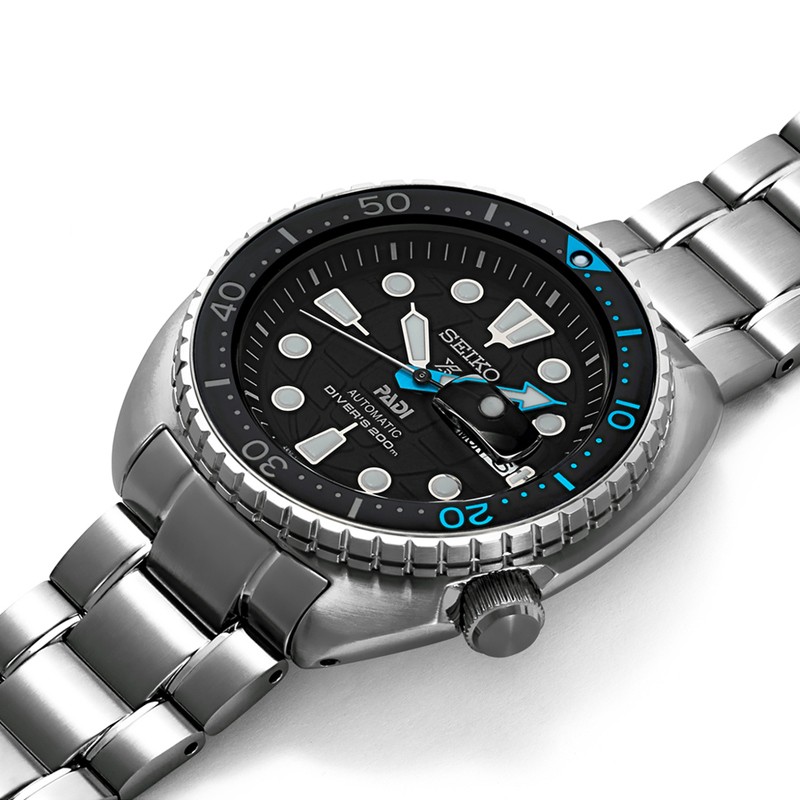 精工seiko手表prospex潜水系列鲍鱼壳200米防水夜光男士钢带机械男表