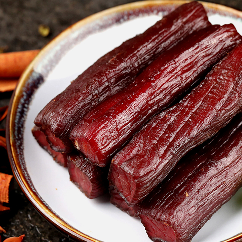 科尔沁手撕风干牛肉干500g原味内蒙古特产休闲零食肉干肉脯办公室零食