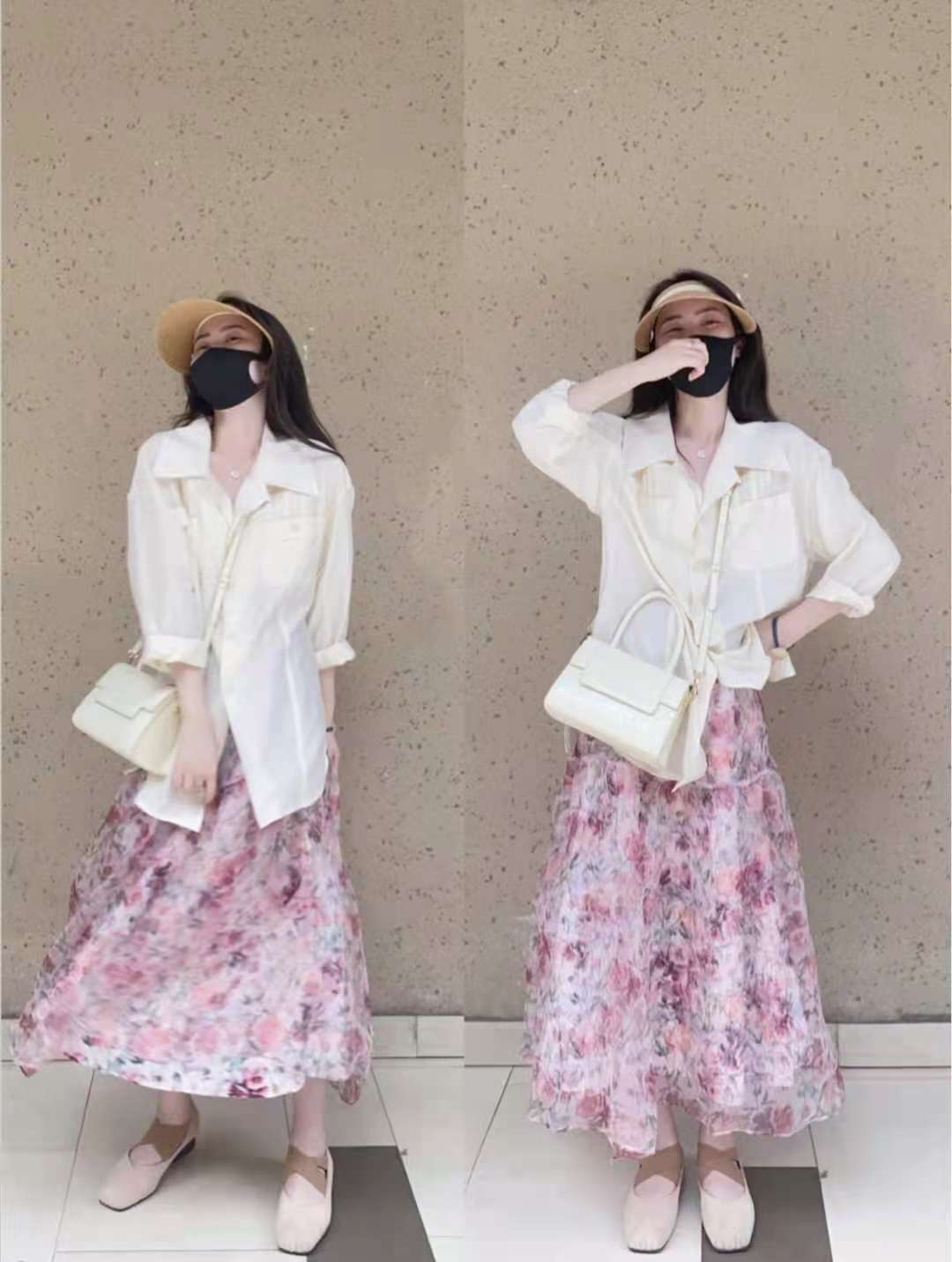 碎花半身裙搭配什么上衣 碎花半身裙怎么搭配上衣图片插图 碎花半身裙搭配什么上衣 碎花半身裙怎么搭配上衣图片插图