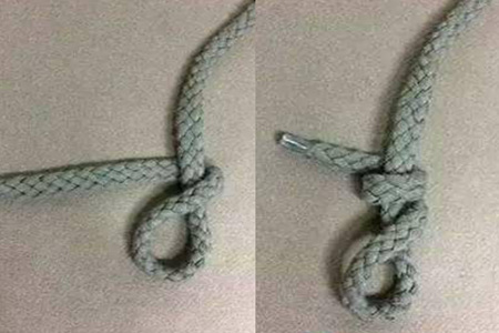 卫衣帽子绳子打结图解 教你学会时尚系法 - 丁丁打折网