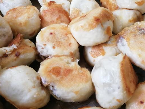 永城名牌牛肉水煎包,需要更用心制作,否则细粉水煎包也能媲美 - 丁丁