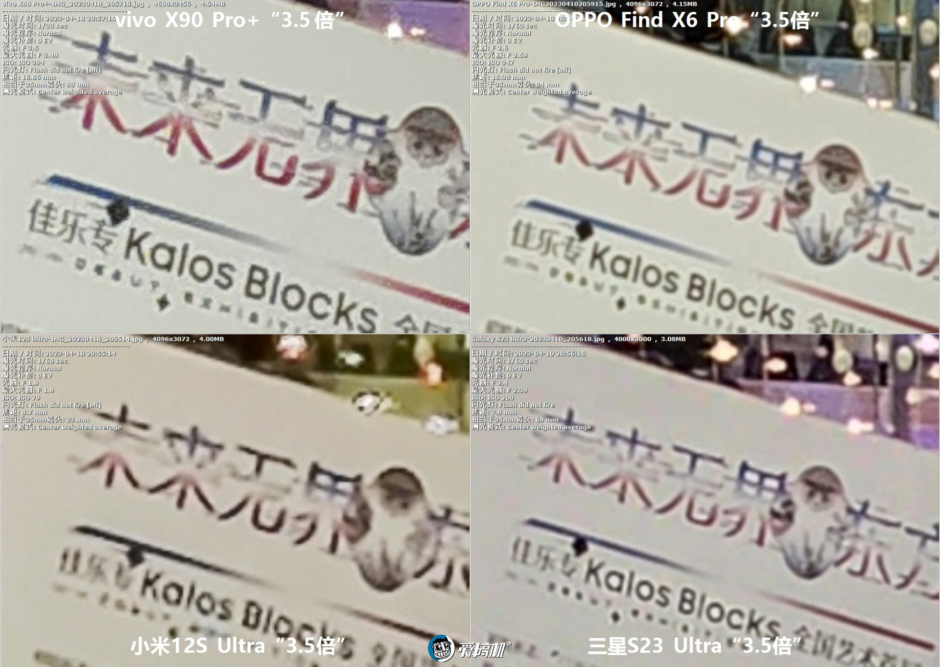 旗舰对决,OPPO Find X6 Pro、vivo X90 Pro+、三星S23 Ultra、小米12S Ultra拍照横评