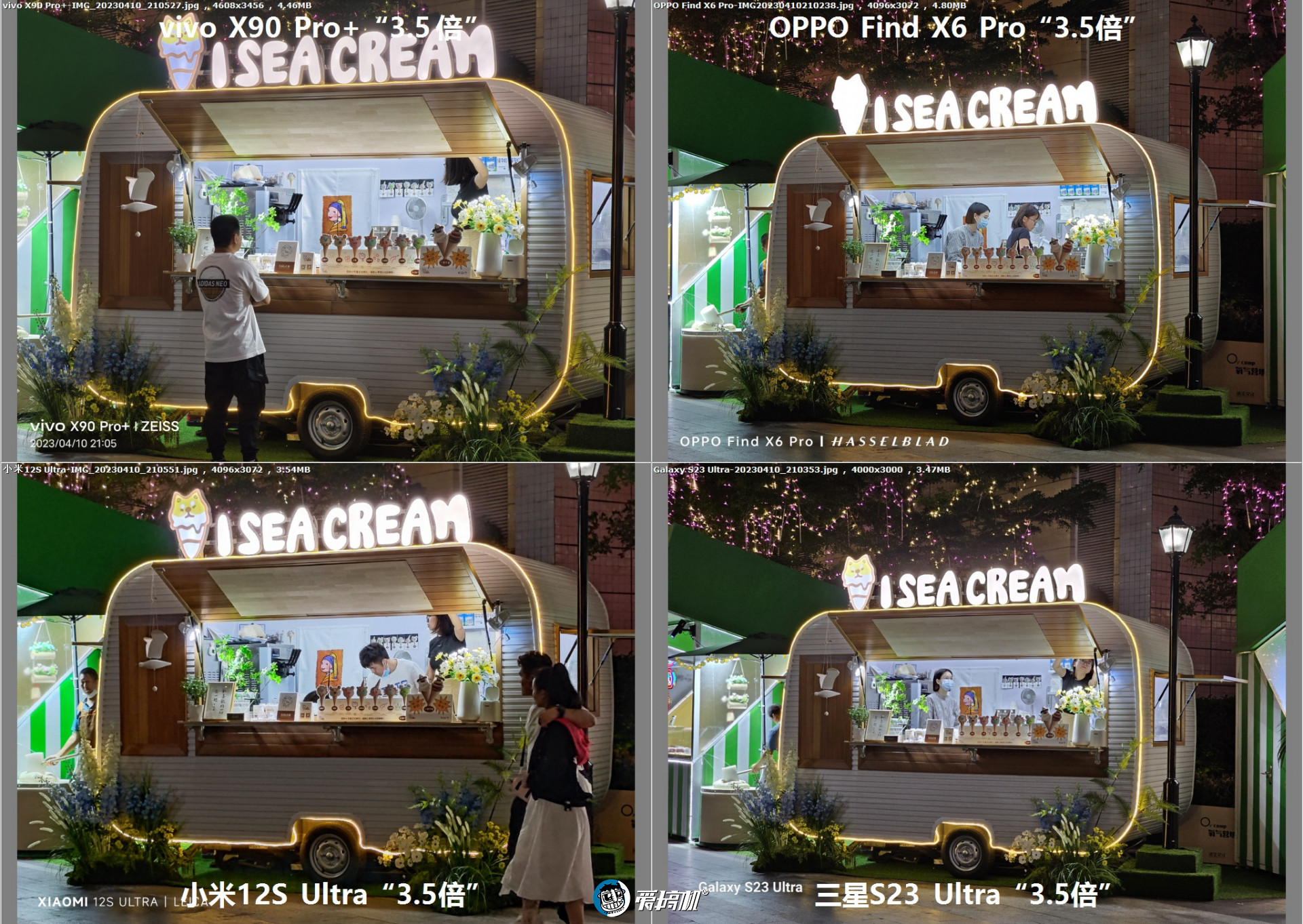 旗舰对决,OPPO Find X6 Pro、vivo X90 Pro+、三星S23 Ultra、小米12S Ultra拍照横评